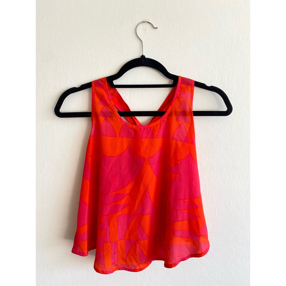 Silence + Noise Open Cross Back Tank